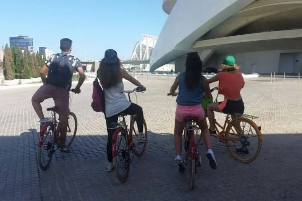 ruta en bicicleta por Valencia